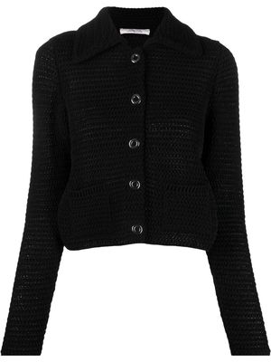 Dorothee Schumacher structured knit jacket - Black