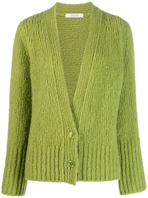 Dorothee Schumacher V-neck soft-knit cardigan - Green