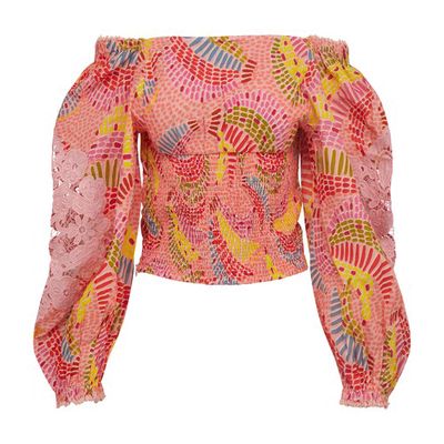 Dotted Bananas blouse