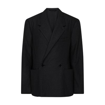 Double-breasted tailored jacket