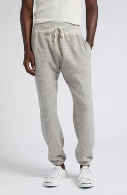 Double RL Classic Sweatpants in Athletic Grey
