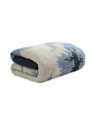 Double Snug Pixel Comforter - Ocean - Size King