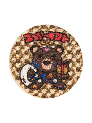 Doublet bear print pin - Multicolour