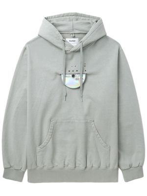 Doublet CD-R cotton hoodie - Grey