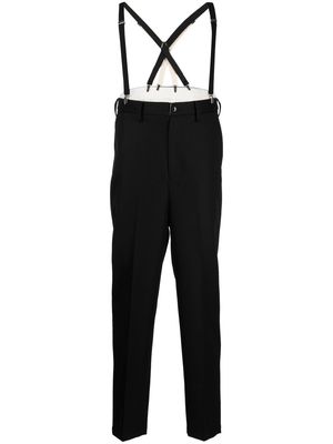 Doublet Invisible Trousers straight-leg pants - Black