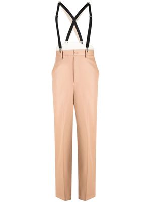 Doublet Invisible Trousers straight-leg pants - Brown