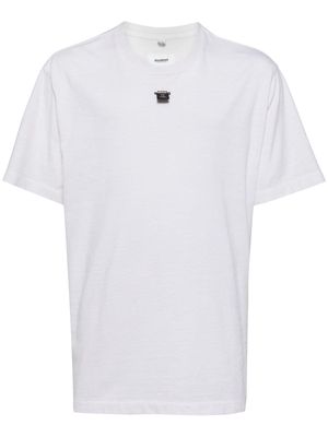 Doublet SD Card-appliqué cotton T-shirt - White