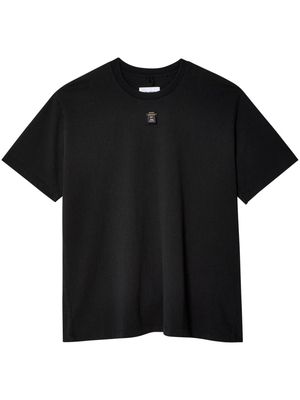 Doublet SD Card cotton T-shirt - Black