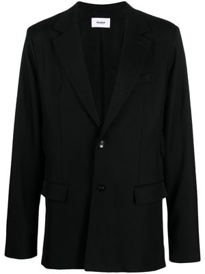 Doublet single-breasted wool blazer - Black