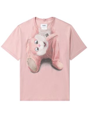 Doublet Stuffed Rabbit During cotton T-shirt - Pink