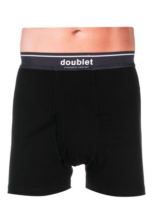 Doublet trompe l'oeil print boxers - Black