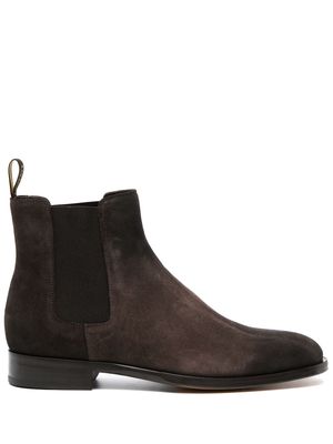 Doucal's leather chelsea boots - Brown