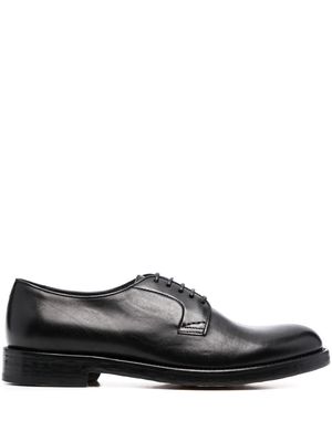 Doucal's leather lace-up shoes - Black