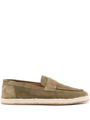 Doucal's Maltuy suede espadrilles - Green