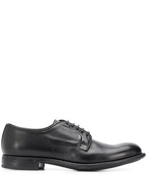 DOUCAL'S polished lace-up shoes - Black