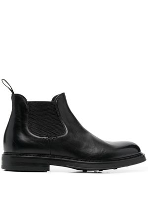 Doucal's slip-on style ankle boots - Black