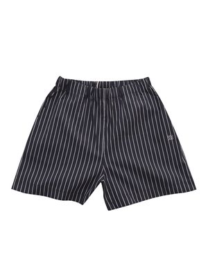 Douuod Black Striped Shorts