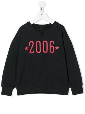 Douuod Kids 2006 crew-neck sweatshirt - Black