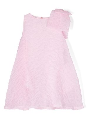 Douuod Kids Calla bow-detail sleeveless dress - Pink