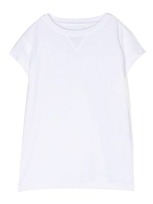 Douuod Kids crewneck cotton T-shirt - White