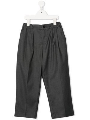 Douuod Kids straight-leg trousers - Grey