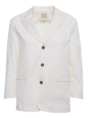 Douuod White Blazer