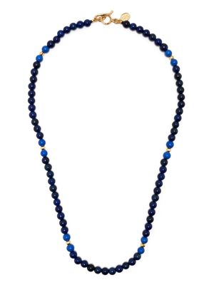 DOWER AND HALL Disco Balls bead necklace - Blue