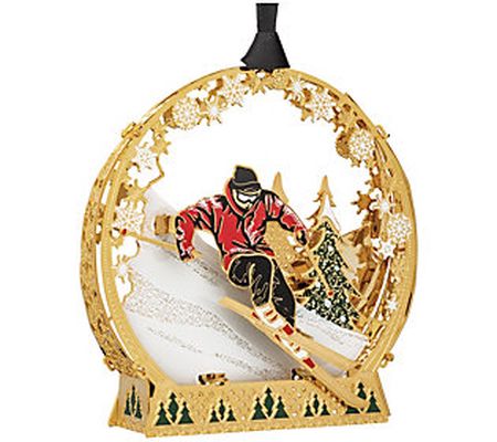 Downhill Skier Ornament by Beacon Design