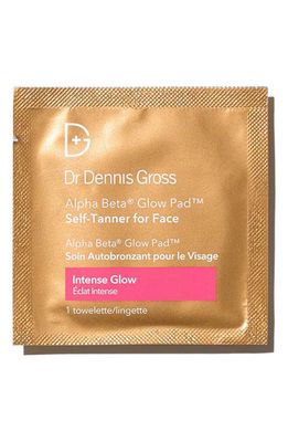 Dr. Dennis Gross Skincare Alpha Beta® Glow Pad™ Self-Tanner for Face Intense Glow 