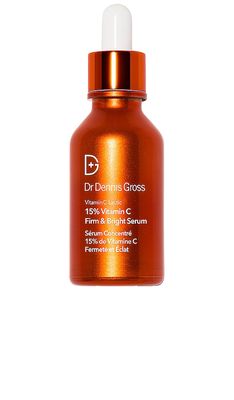 Dr. Dennis Gross Skincare Vitamin C Lactic 15% Vitamin C Firm & Bright Serum in Beauty: NA.