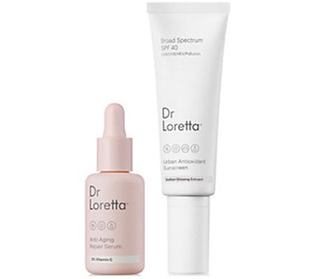Dr Loretta Anti-Aging Repair Serum & Antioxidan t Sunscreen