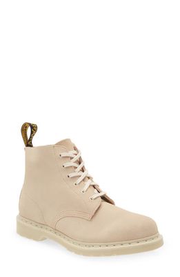 Dr. Martens 101 Mono Lace-Up Boot in Warm Sand