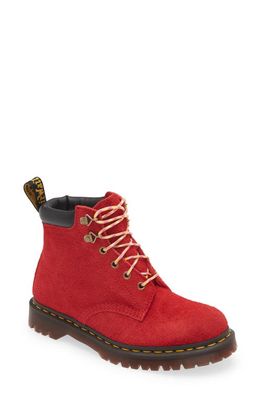 Dr. Martens 939 Hiker Boot in Red Suede