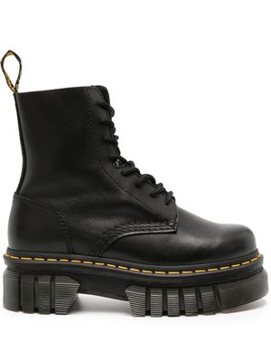 Dr. Martens Audrick nappa-leather platform boots - Black