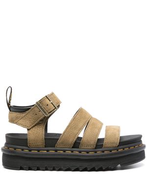 Dr. Martens Blaire leather sandals - Green