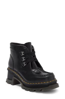 Dr. Martens Corran 3-Eye Boot in Black Classic Pull Up