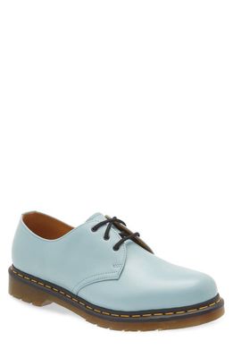 Dr. Martens Gender Inclusive Plain Toe Derby in Card Blue Smooth