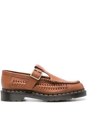 Dr. Martens interwoven-detail leather loafers - Brown