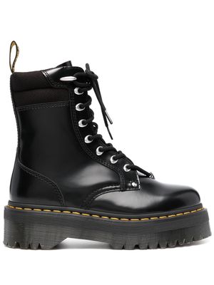 Dr. Martens Jadon leather combat boots - Black