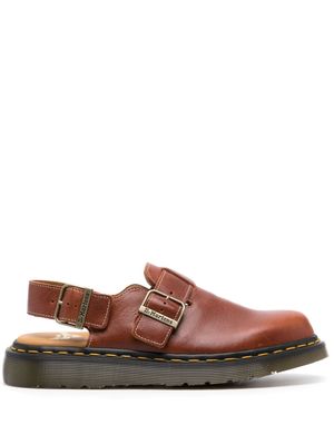 Dr. Martens Jorge II leather mules - Brown