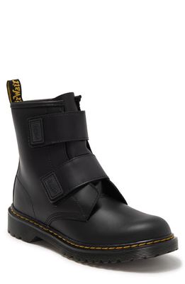 Dr. Martens Kids' 1460 Double Strap Boot in Black Romario