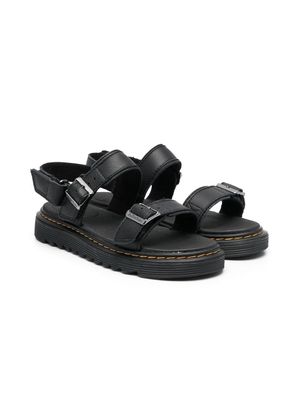 Dr. Martens Kids Stellar buckled flat sandals - Black