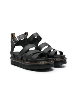 Dr. Martens Kids TEEN Blaire open-toe sandals - Black