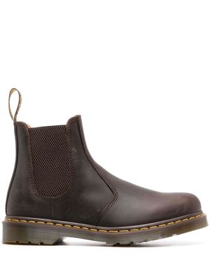 Dr. Martens leather ankle boots - Brown