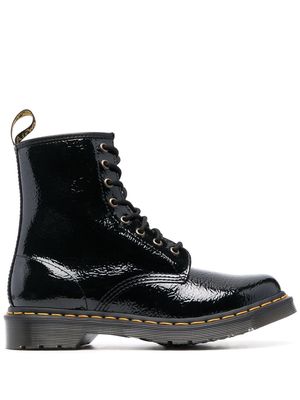 Dr. Martens leather lace-up boots - Black