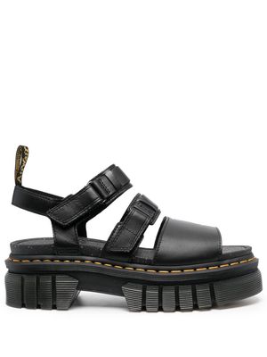 Dr. Martens Ricki leather platform sandals - Black
