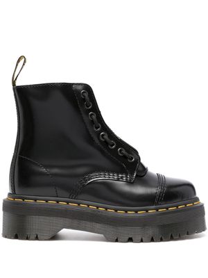 Dr. Martens Sinclair zip-up leather boots - Black