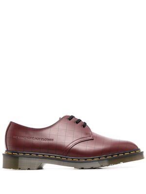 Dr. Martens x Undercover 1461 leather Derby shoes - Red