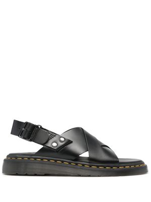 Dr. Martens Zane Brando leather sandals - Black