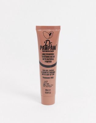 Dr. PAWPAW Tinted Rich Mocha Multipurpose Balm 25ml-Clear